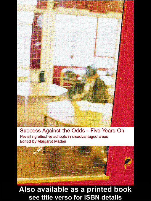 Title details for Success Against the Odds by Margaret  Maden - Available